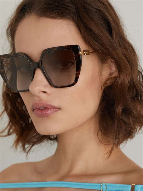 ecru FENDI Women Sunglasses 